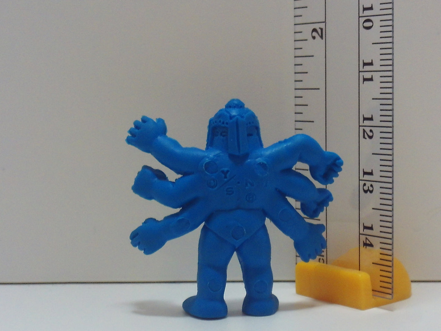 Blue Kinnikuman Keshi - Japanese Rubber Keshi Keshigomu Anime Manga Video Game figure Takarabako at Kingkeshi.com