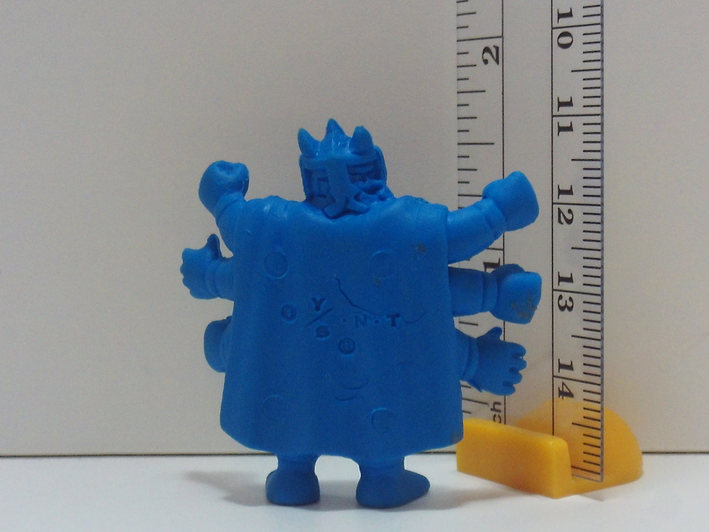 Blue Kinnikuman Keshi - Japanese Rubber Keshi Keshigomu Anime Manga Video Game figure Takarabako at Kingkeshi.com