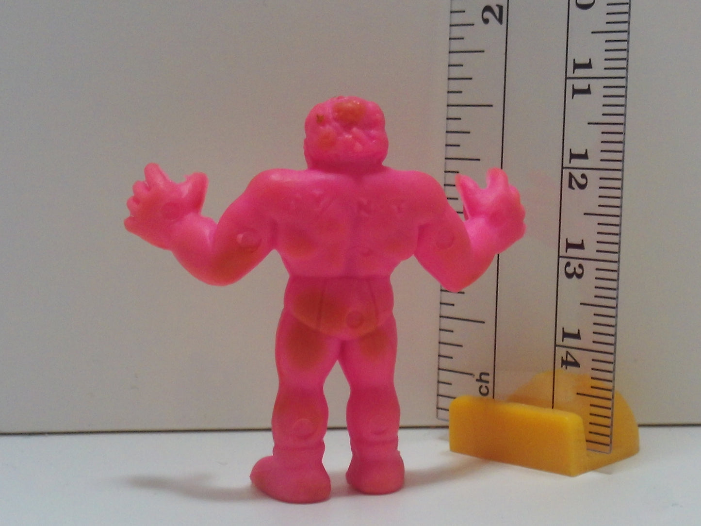 Hot Pink Kinnikuman Keshi - Japanese Rubber Keshi Keshigomu Anime Manga Video Game figure Takarabako at Kingkeshi.com