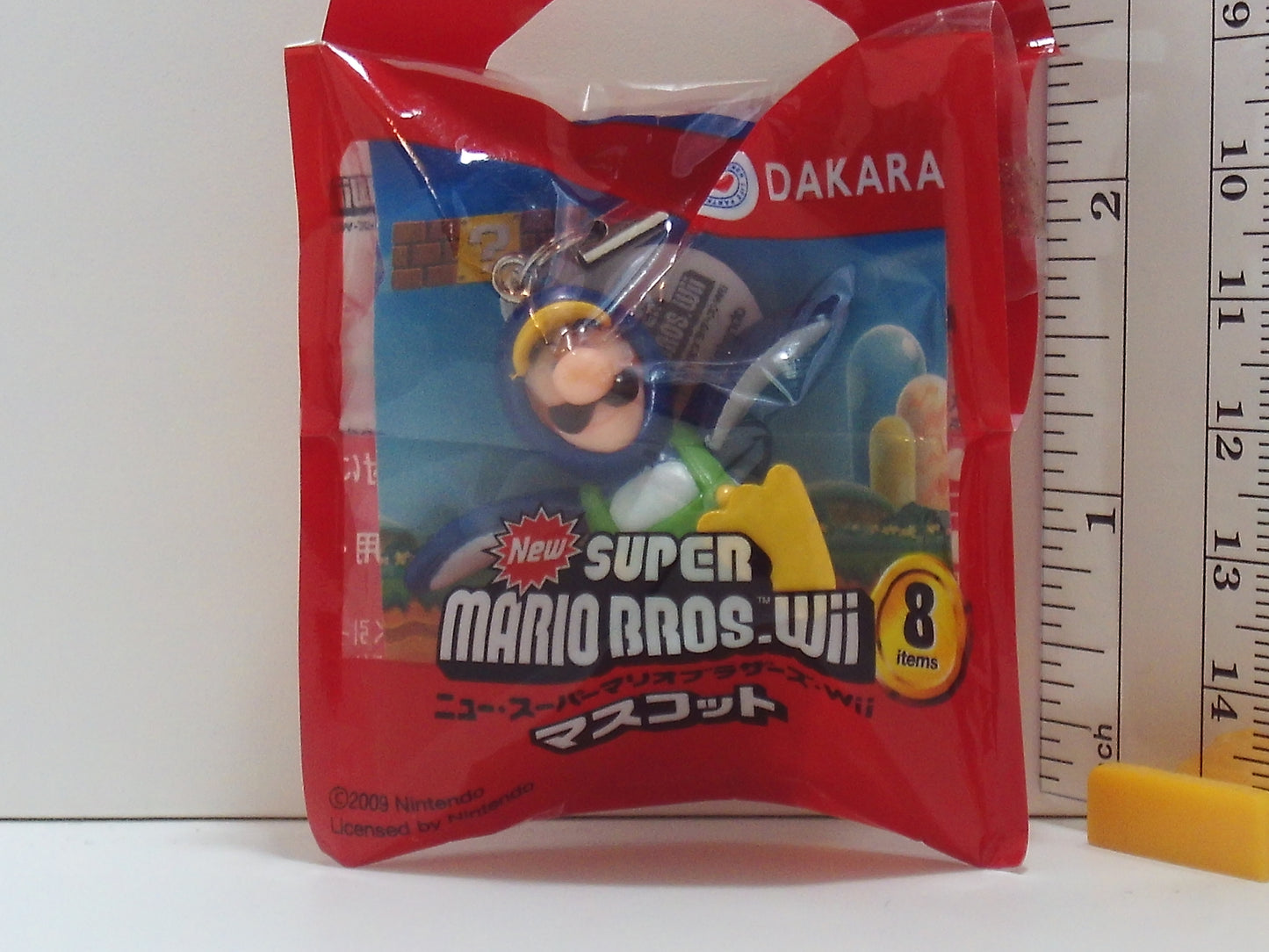 Super Mario Bros. Series Phone Strap - Japanese Rubber Keshi Keshigomu Anime Manga Video Game figure Takarabako at Kingkeshi.com
