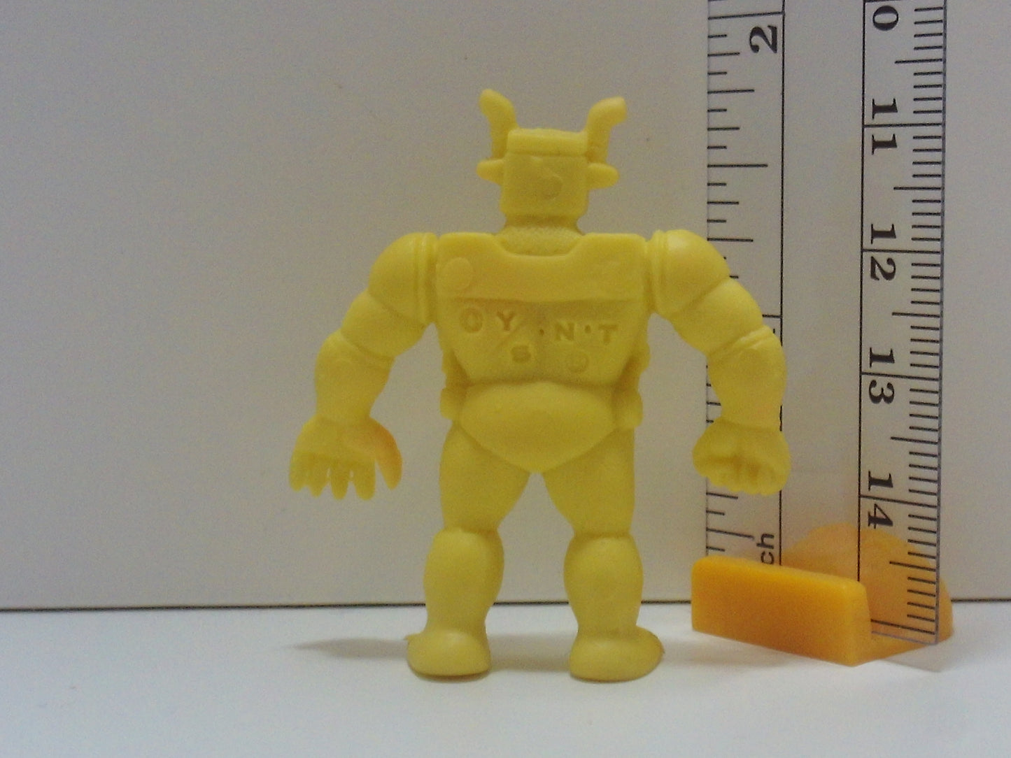 Kinkeshi Later Part Yellow Kinnikuman Keshi