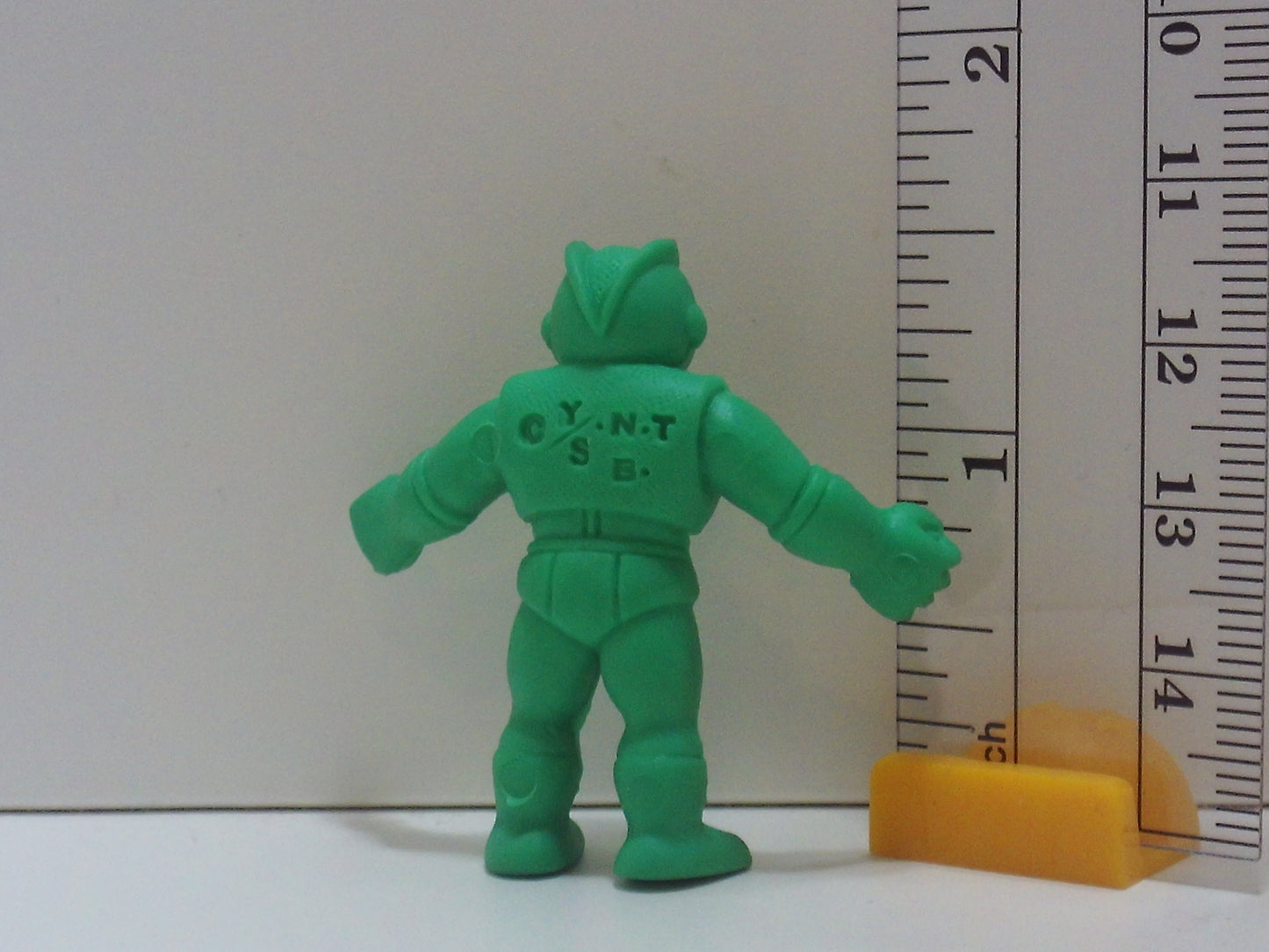 Kinkeshi Later Part Green Kinnikuman Keshi - Japanese Rubber Keshi Keshigomu Anime Manga Video Game figure Takarabako at Kingkeshi.com