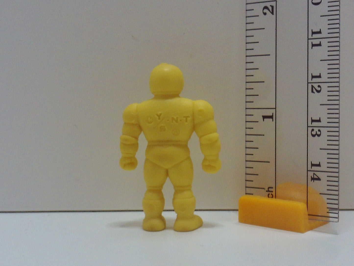 Kinkeshi Later Part Yellow Kinnikuman Keshi