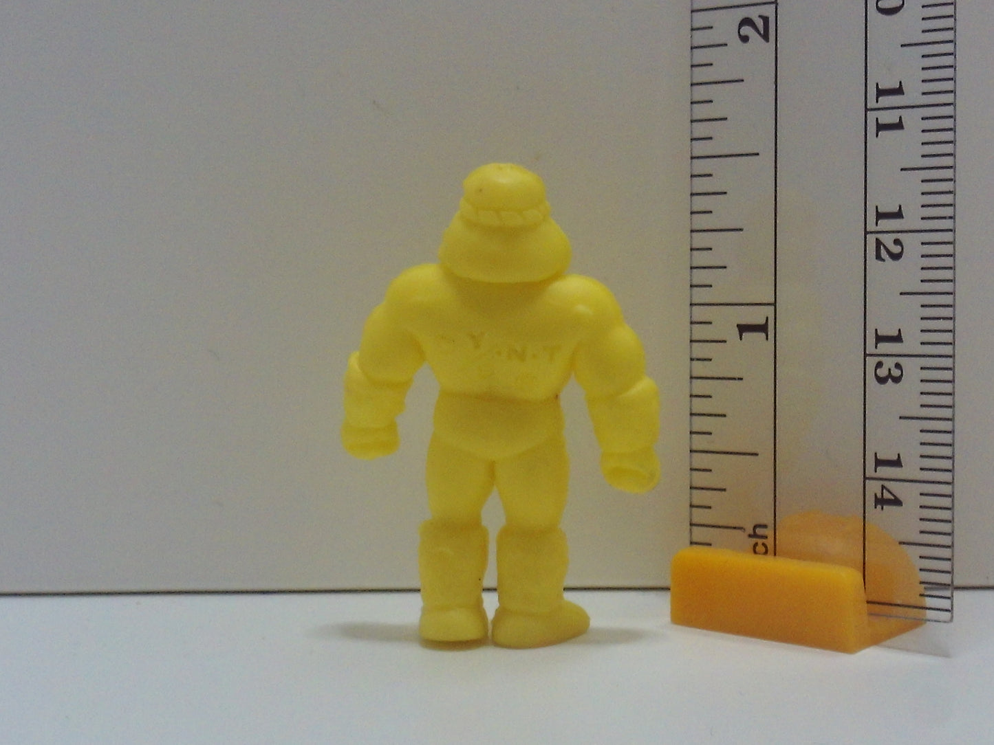 Kinkeshi Later Part Yellow Kinnikuman Keshi