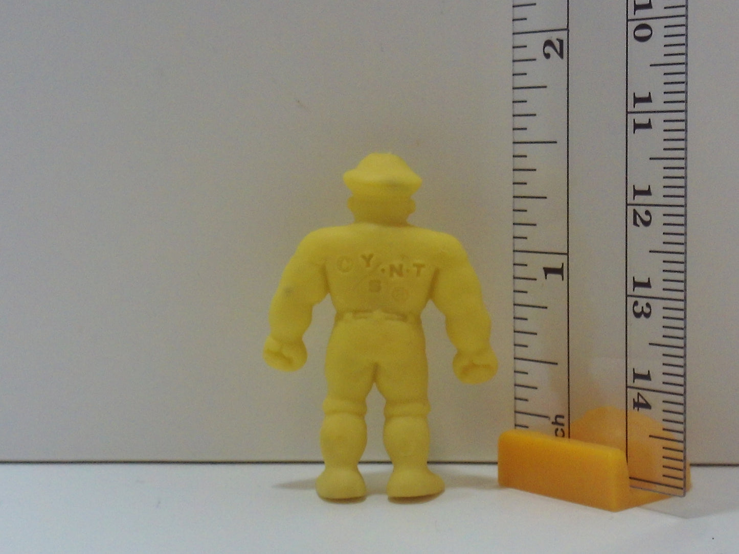 Kinkeshi Later Part Yellow Kinnikuman Keshi