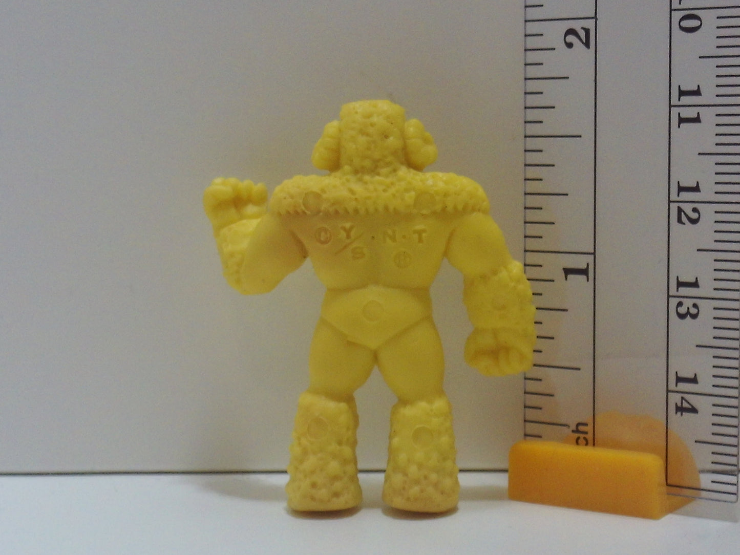 Kinkeshi Later Part Yellow Kinnikuman Keshi