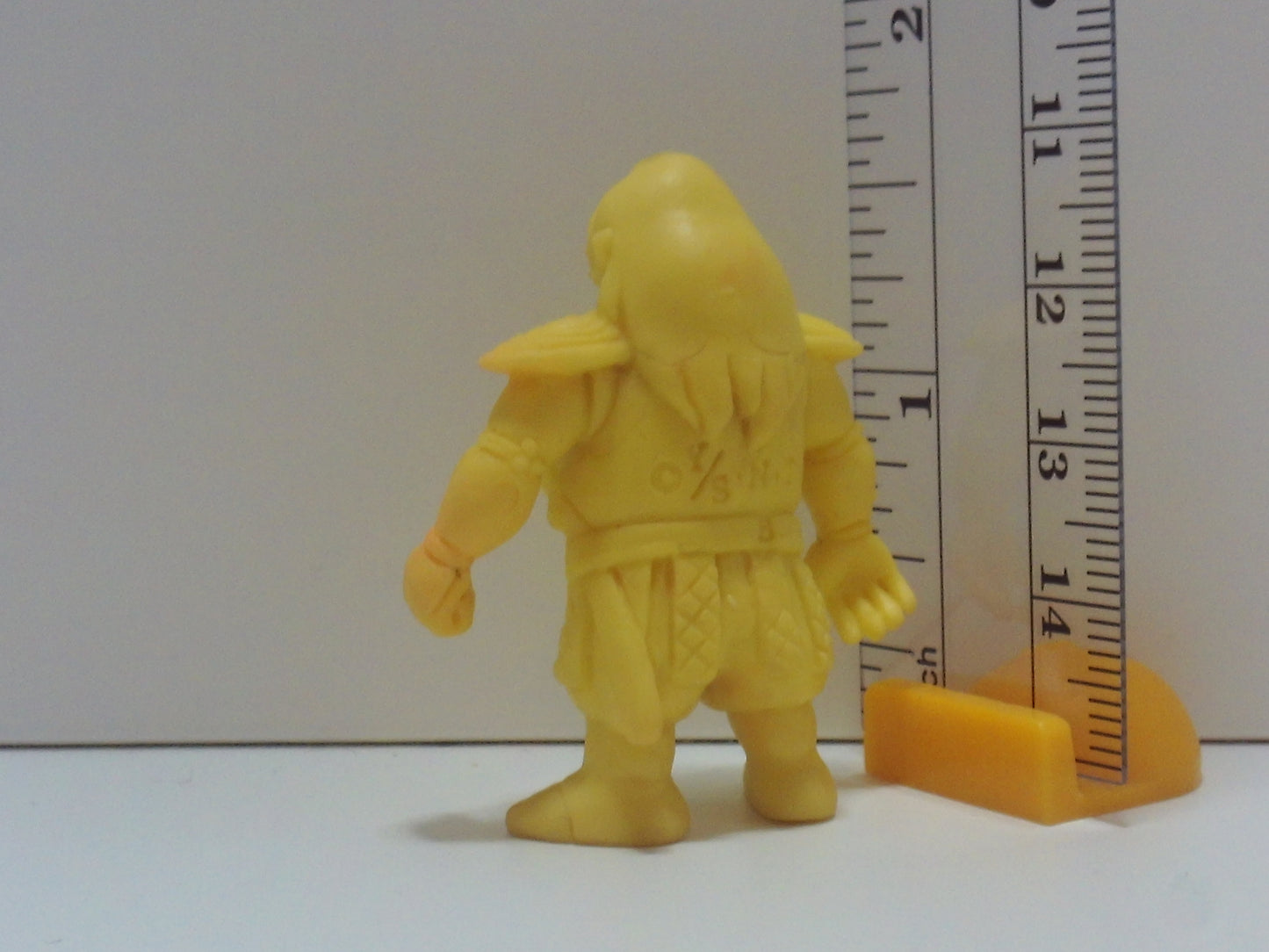 Kinkeshi Later Part Yellow Kinnikuman Keshi