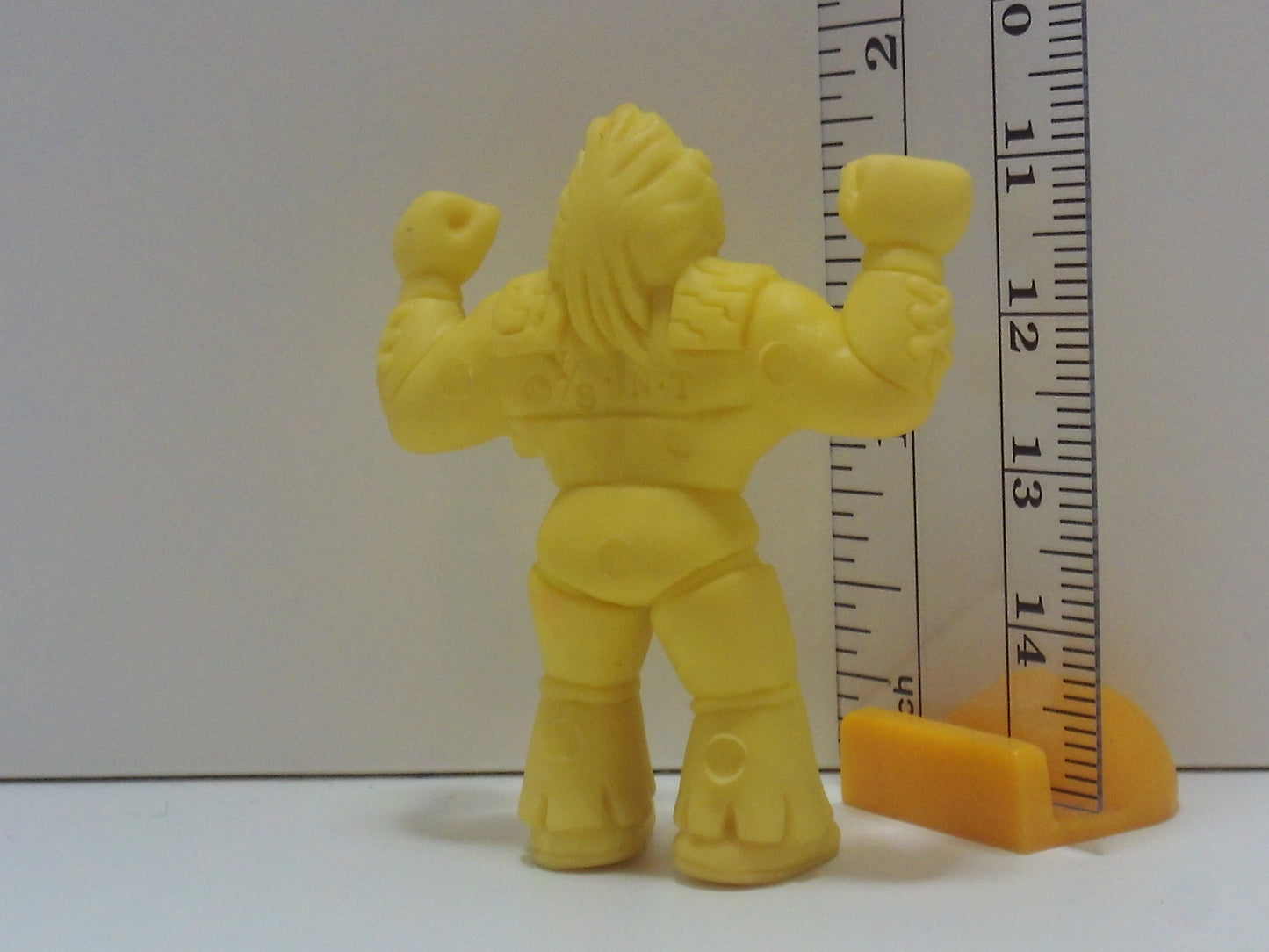 Kinkeshi Later Part Yellow Kinnikuman Keshi