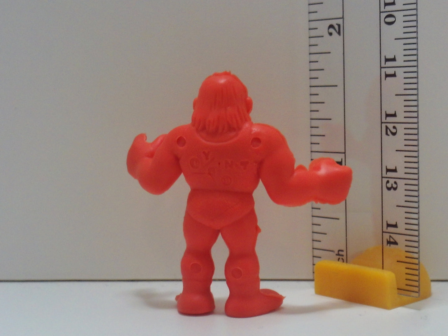 Orange Kinnikuman Keshi - Japanese Rubber Keshi Keshigomu Anime Manga Video Game figure Takarabako at Kingkeshi.com