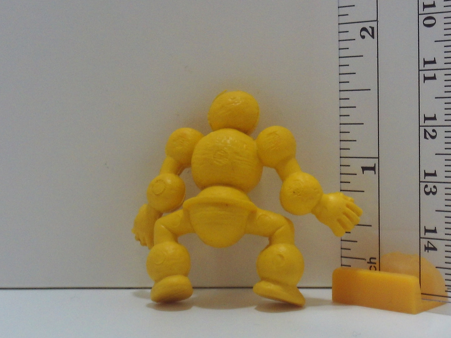 Dark Yellow Mustard Kinnikuman Keshi - Japanese Rubber Keshi Keshigomu Anime Manga Video Game figure Takarabako at Kingkeshi.com