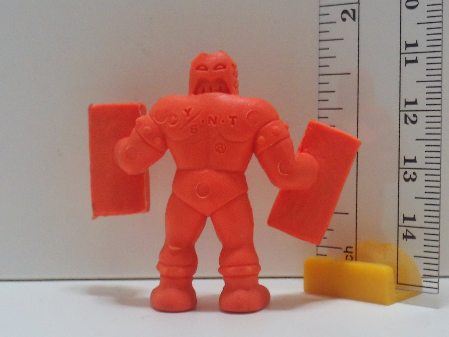 Orange Kinnikuman Keshi - Japanese Rubber Keshi Keshigomu Anime Manga Video Game figure Takarabako at Kingkeshi.com