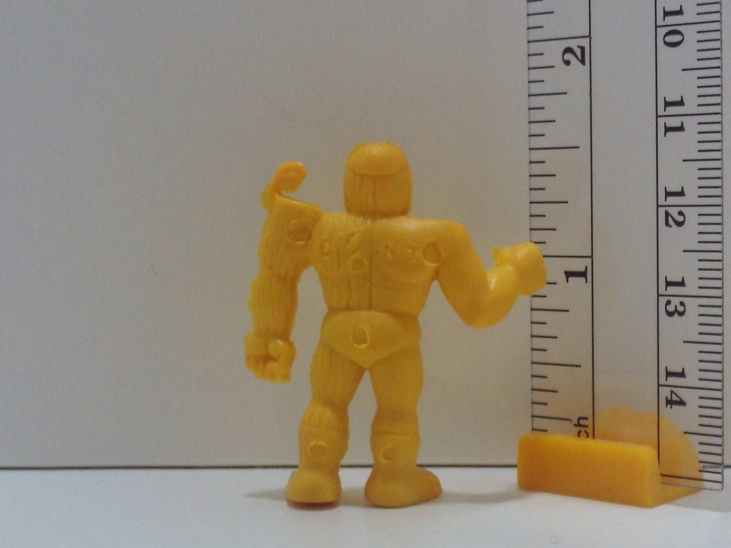 Dark Yellow Mustard Kinnikuman Keshi - Japanese Rubber Keshi Keshigomu Anime Manga Video Game figure Takarabako at Kingkeshi.com
