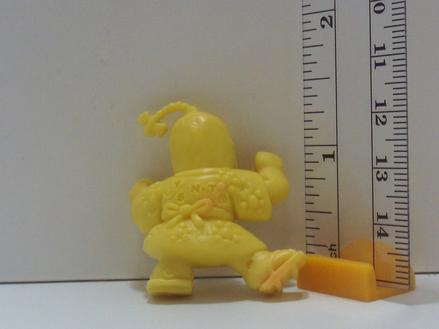 Kinkeshi Later Part Yellow Kinnikuman Keshi