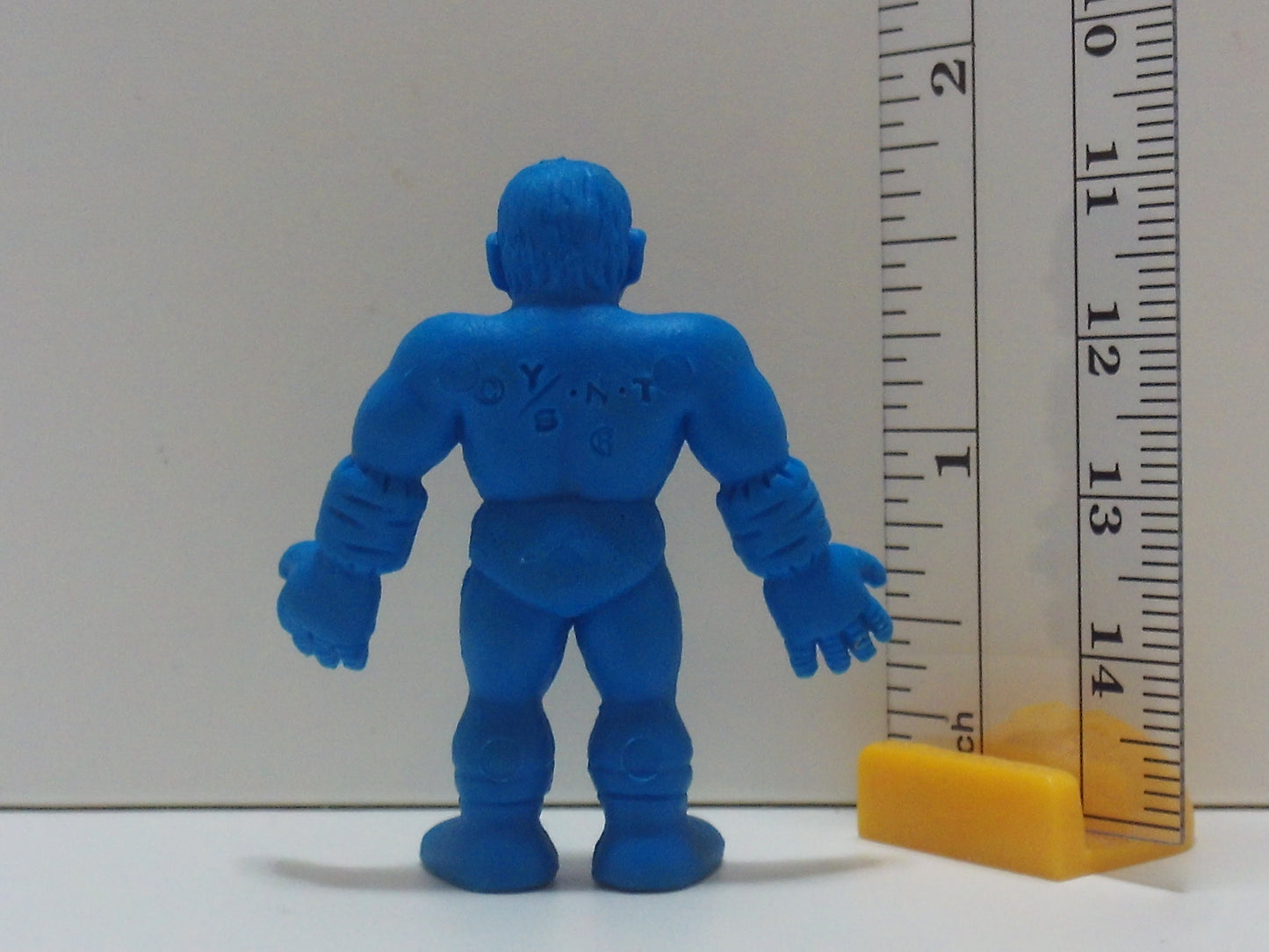 Blue Kinnikuman Keshi - Japanese Rubber Keshi Keshigomu Anime Manga Video Game figure Takarabako at Kingkeshi.com