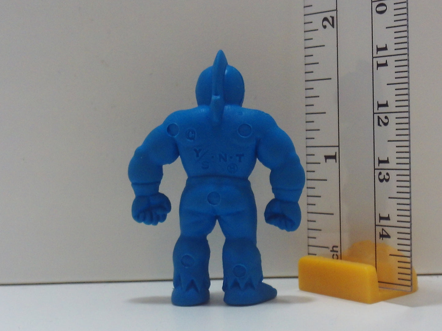 Blue Kinnikuman Keshi - Japanese Rubber Keshi Keshigomu Anime Manga Video Game figure Takarabako at Kingkeshi.com