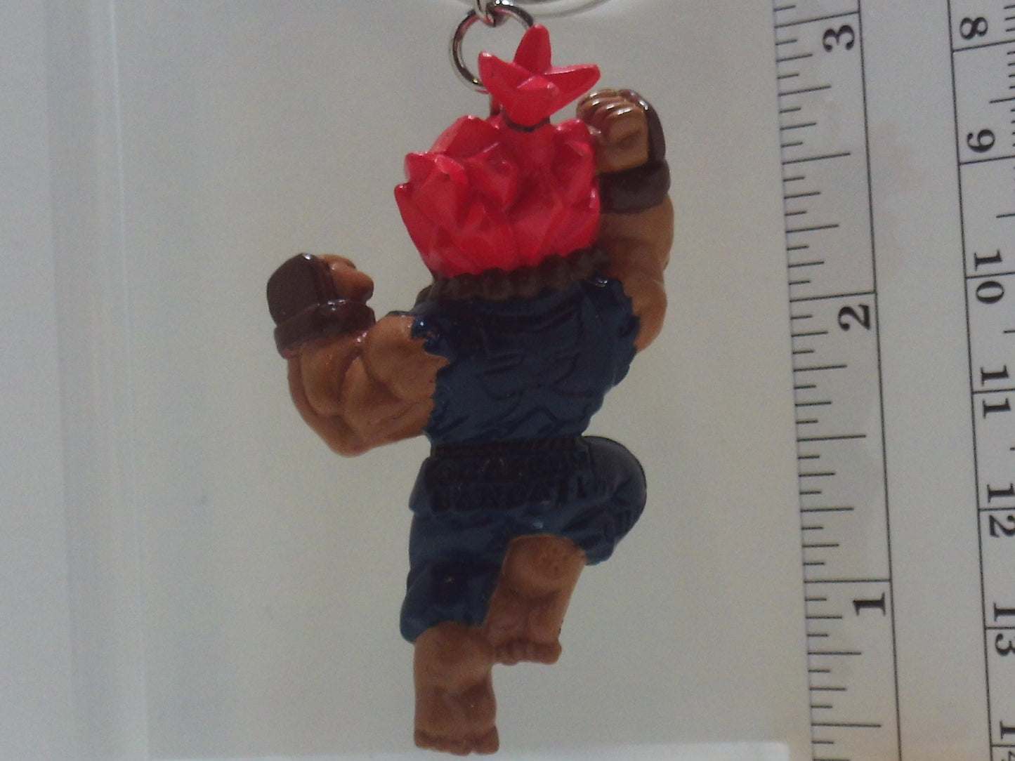 Fighting Game Painted Keychain