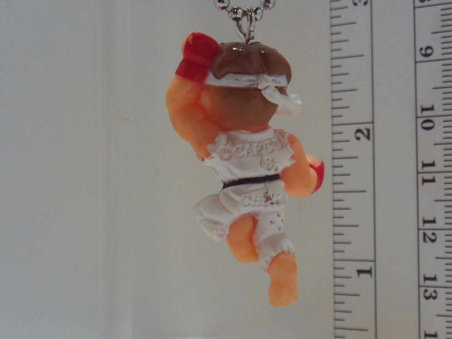 Fighting Game Painted Keychain