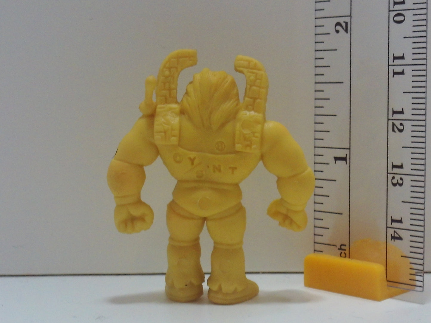 Kinkeshi Later Part Yellow Kinnikuman Keshi