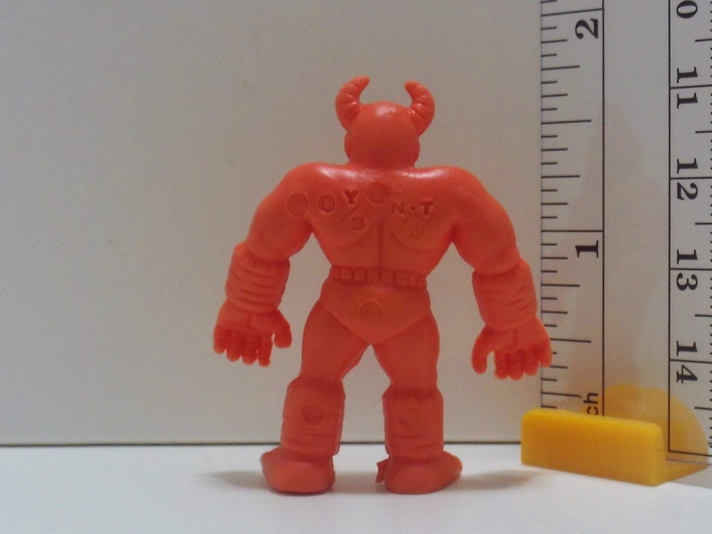 Orange Kinnikuman Keshi - Japanese Rubber Keshi Keshigomu Anime Manga Video Game figure Takarabako at Kingkeshi.com