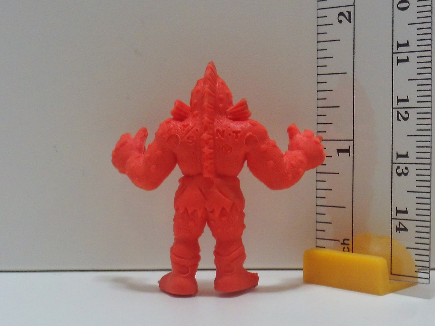 Orange Kinnikuman Keshi - Japanese Rubber Keshi Keshigomu Anime Manga Video Game figure Takarabako at Kingkeshi.com
