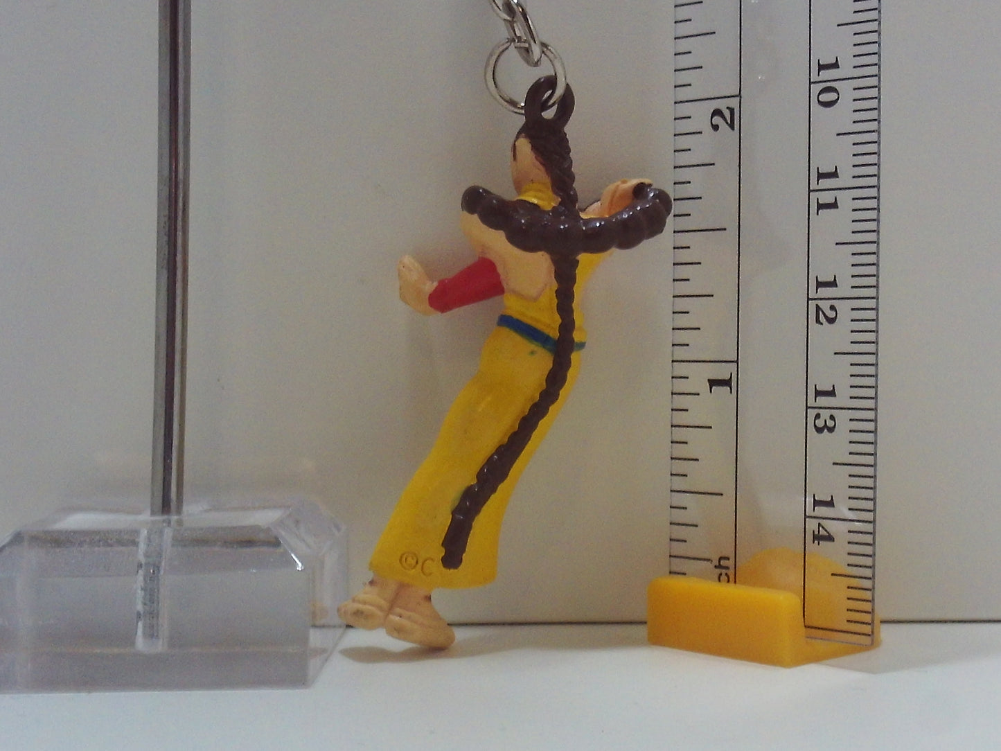 Fighting Game Painted Keychain