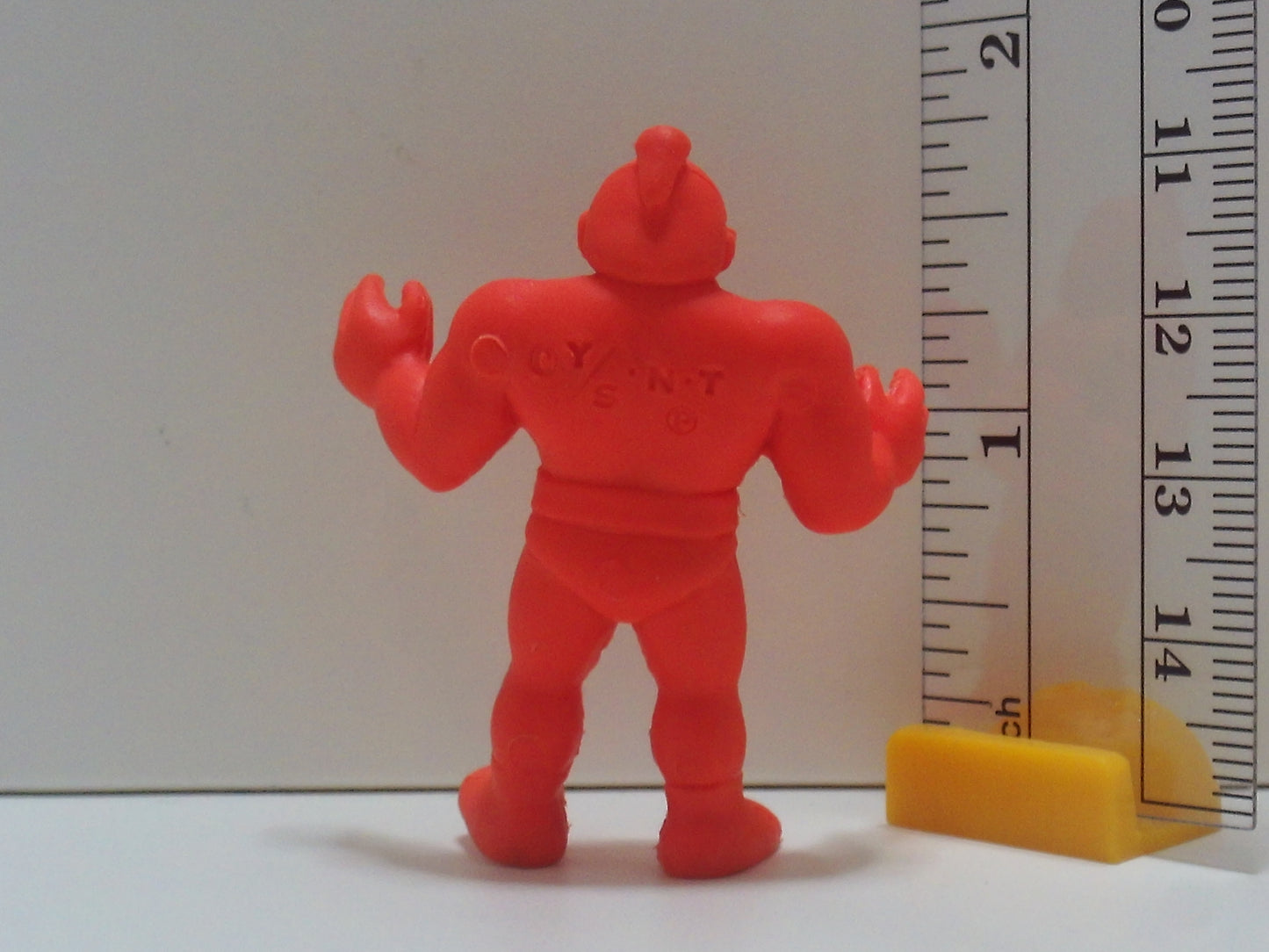 Orange Kinnikuman Keshi - Japanese Rubber Keshi Keshigomu Anime Manga Video Game figure Takarabako at Kingkeshi.com