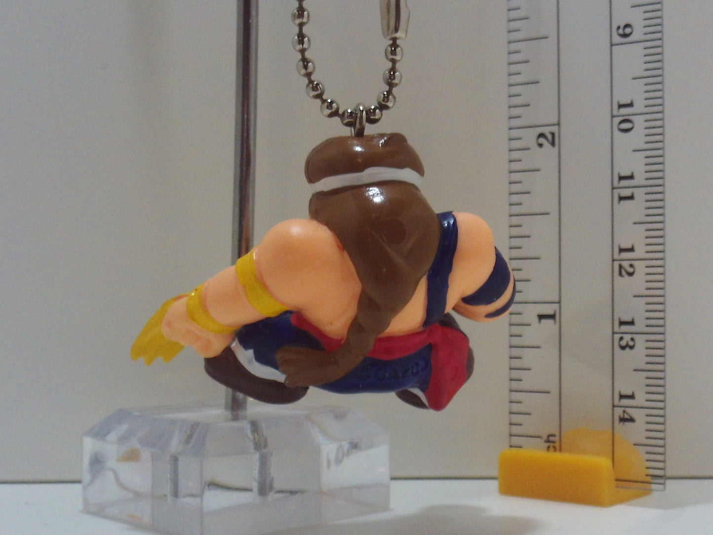 Fighting Game Painted Keychain