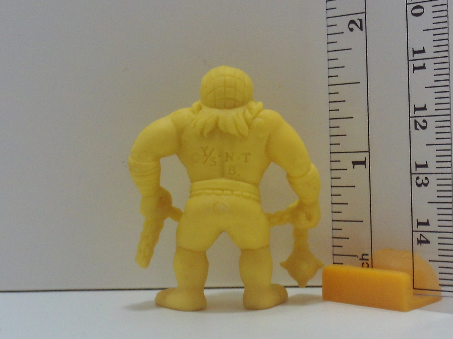 Kinkeshi Later Part Yellow Kinnikuman Keshi