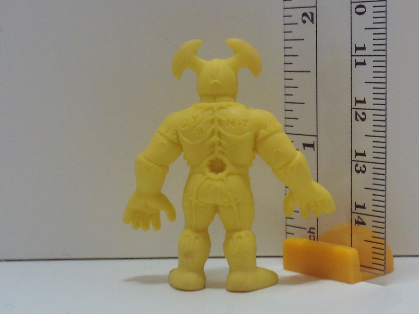 Kinkeshi Later Part Yellow Kinnikuman Keshi