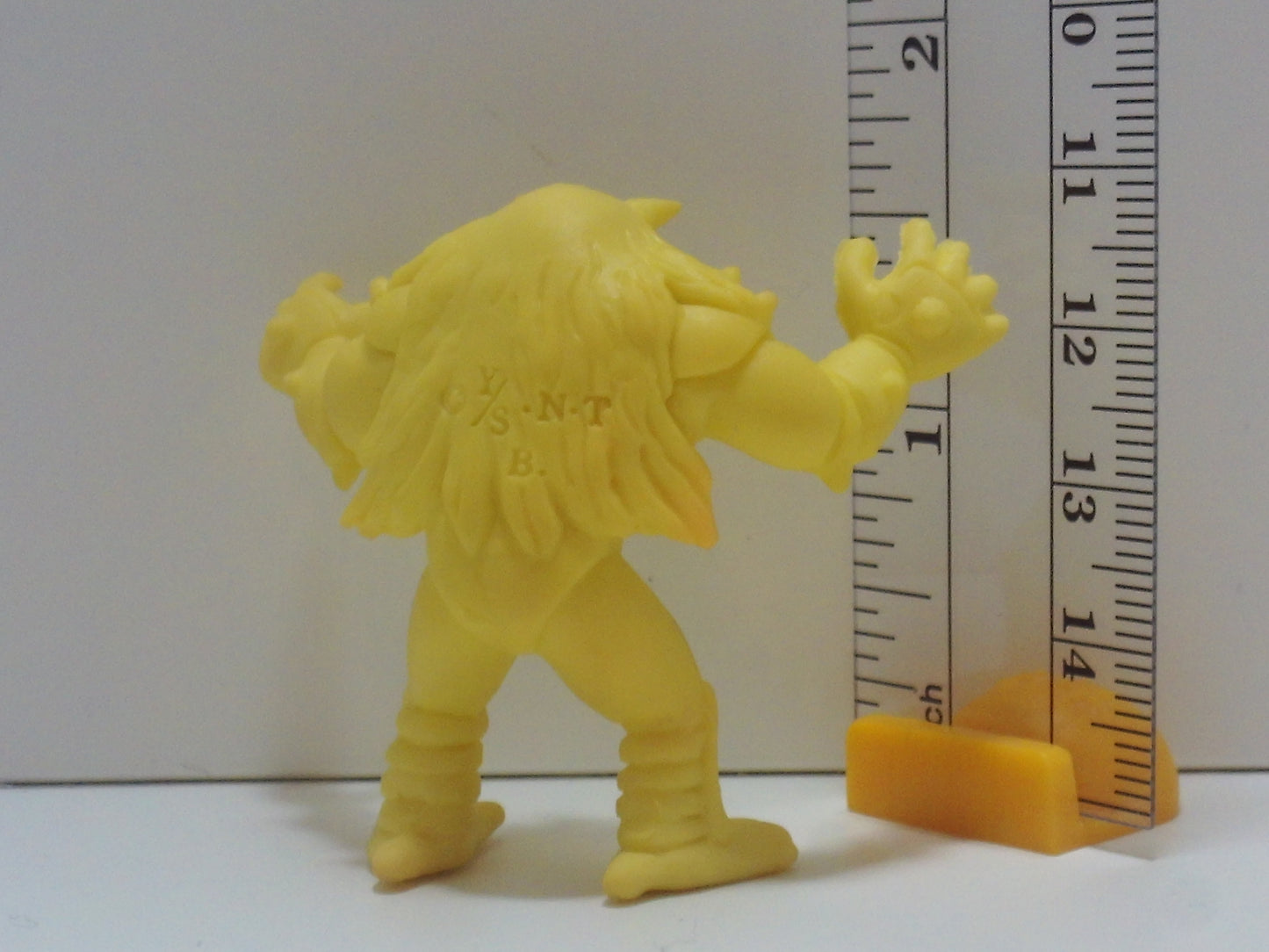 Kinkeshi Later Part Yellow Kinnikuman Keshi