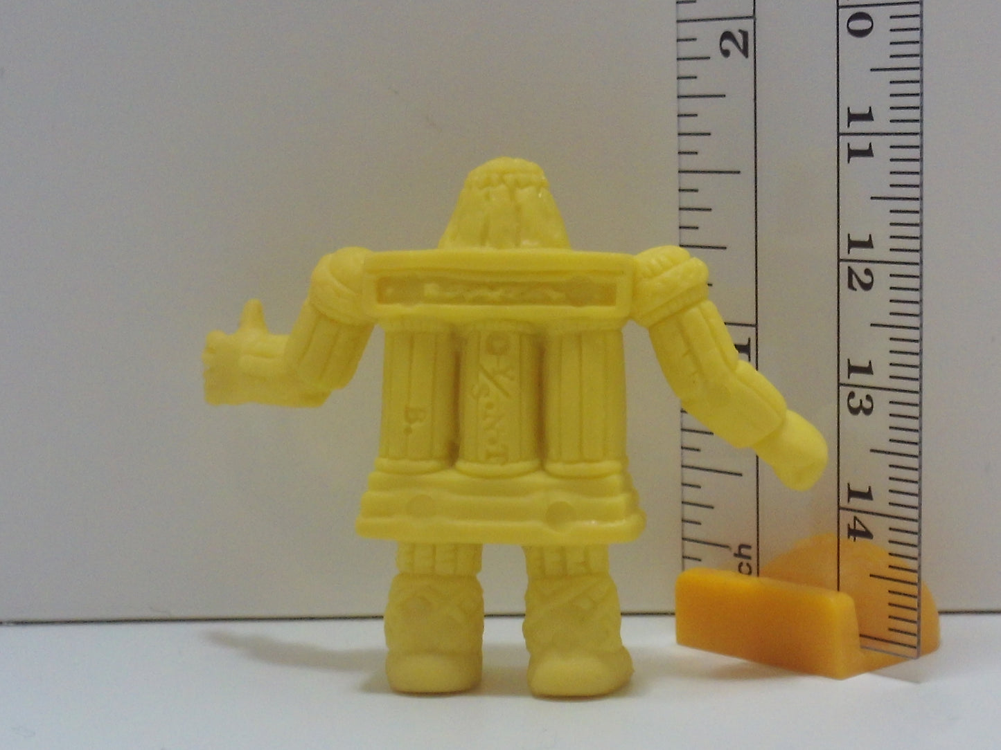 Kinkeshi Later Part Yellow Kinnikuman Keshi