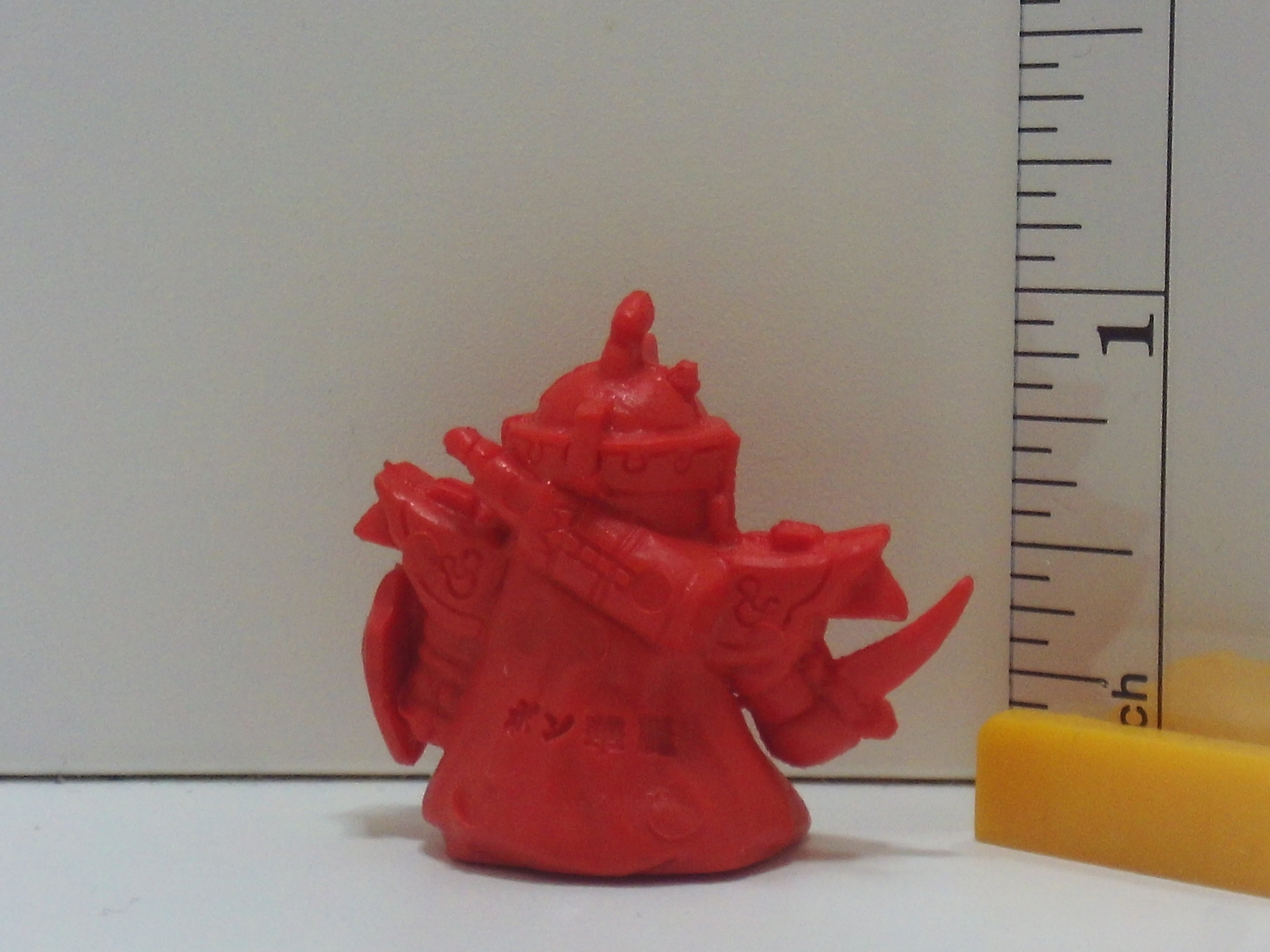 gnu 漆　keshi40g Japanese Rubber Keshi Keshigomu Henshin Figure Tetsujin 28-go FX