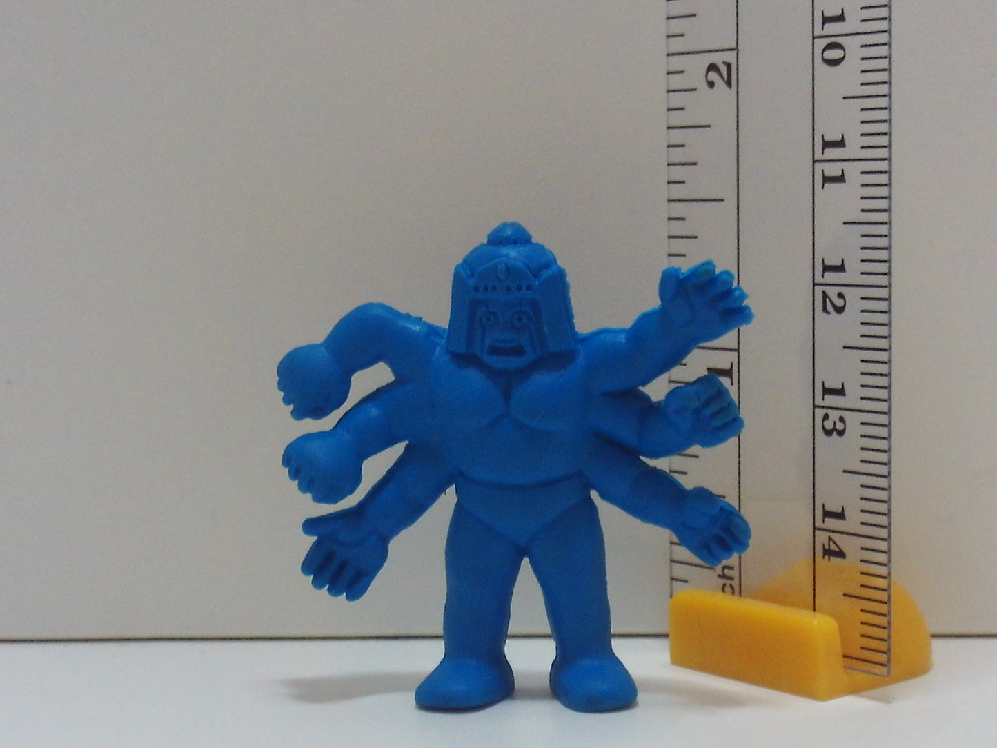 Blue Kinnikuman Keshi - Japanese Rubber Keshi Keshigomu Anime Manga Video Game figure Takarabako at Kingkeshi.com