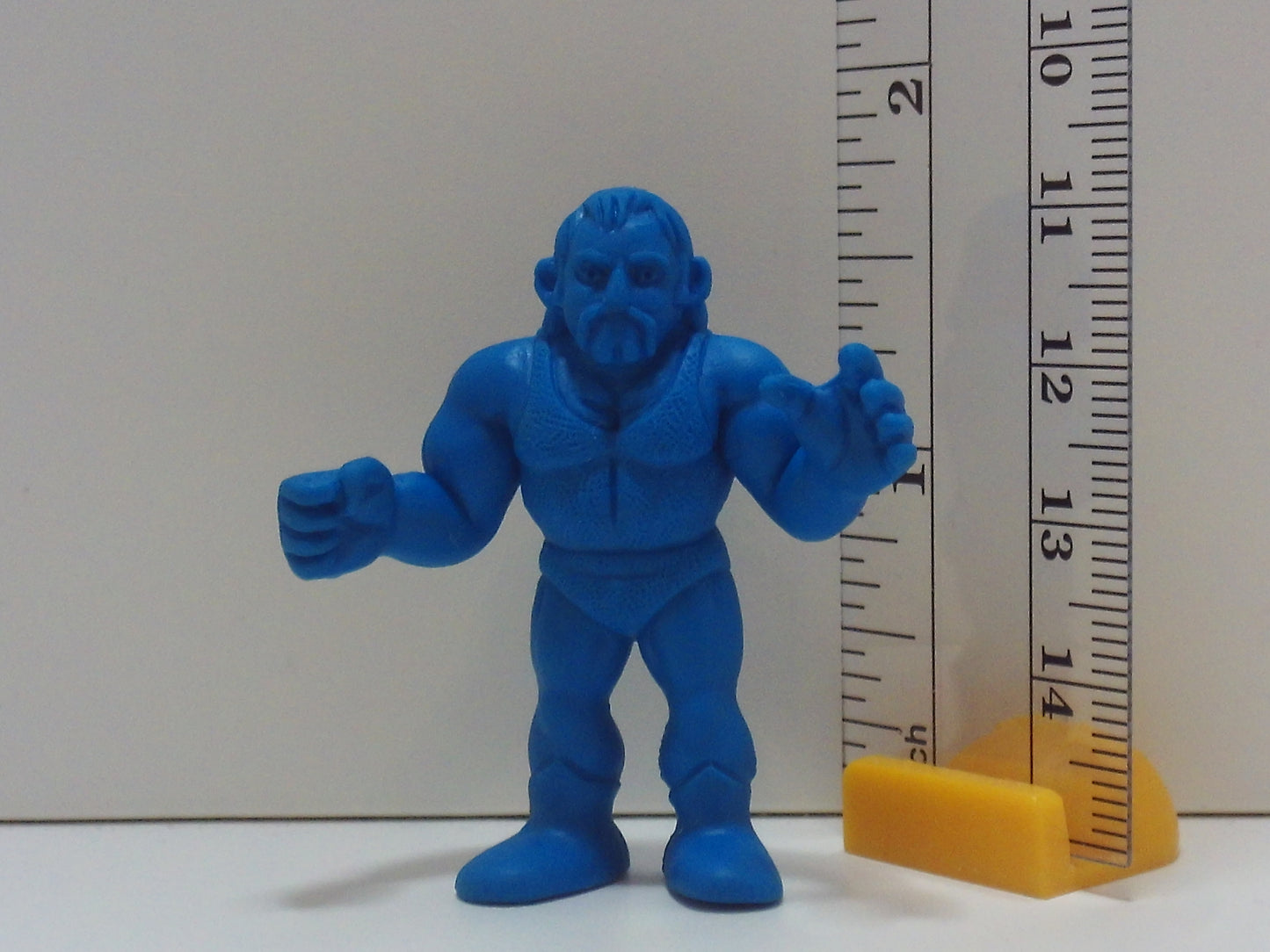 Blue Kinnikuman Keshi - Japanese Rubber Keshi Keshigomu Anime Manga Video Game figure Takarabako at Kingkeshi.com