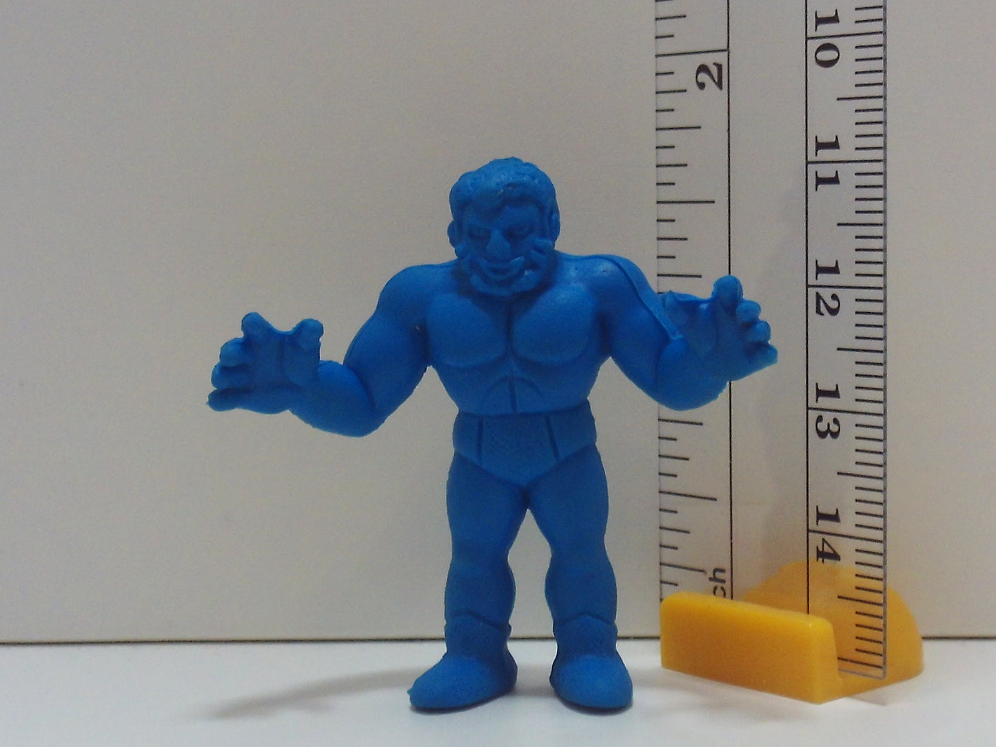 Blue Kinnikuman Keshi - Japanese Rubber Keshi Keshigomu Anime Manga Video Game figure Takarabako at Kingkeshi.com