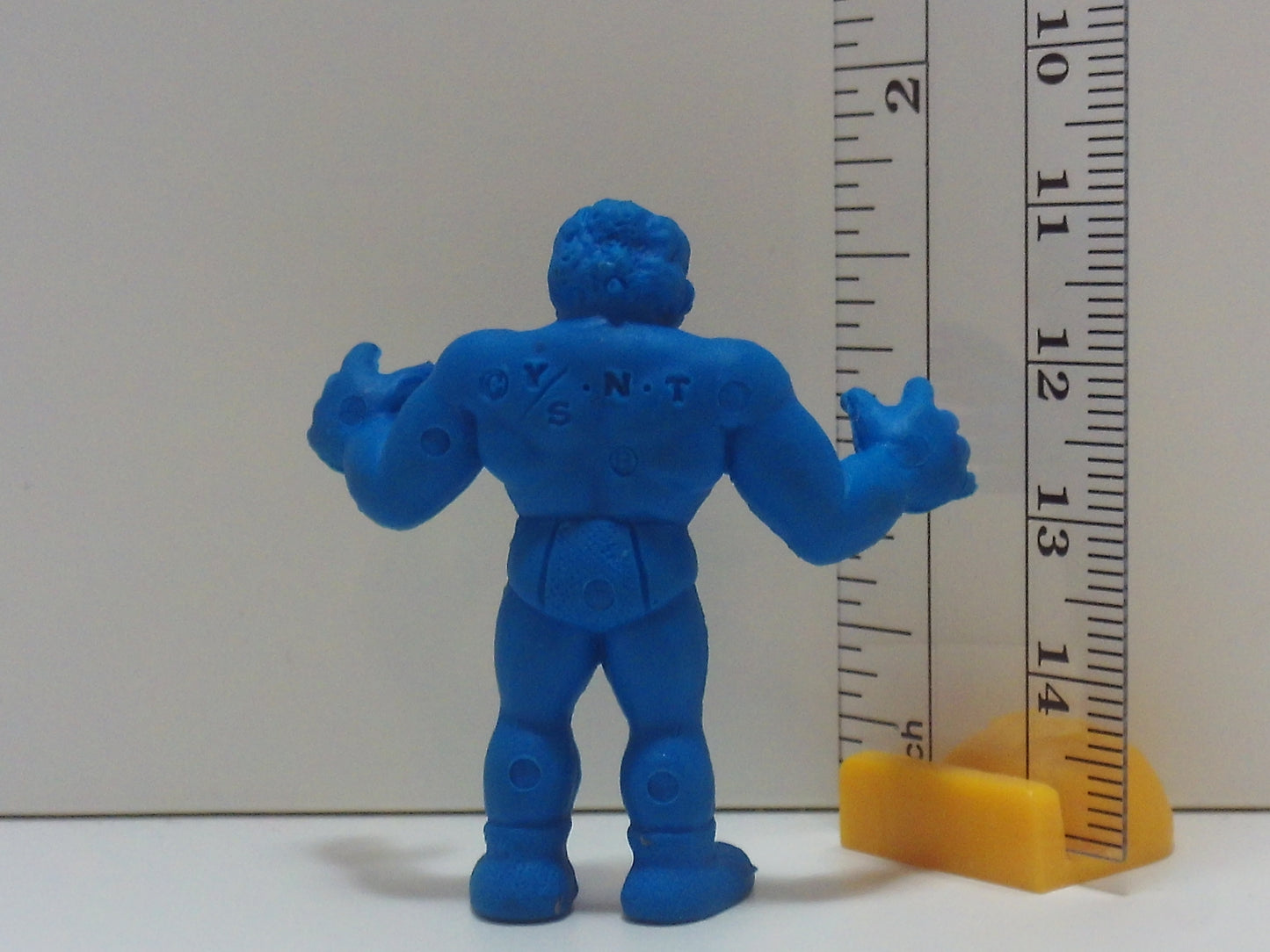 Blue Kinnikuman Keshi - Japanese Rubber Keshi Keshigomu Anime Manga Video Game figure Takarabako at Kingkeshi.com