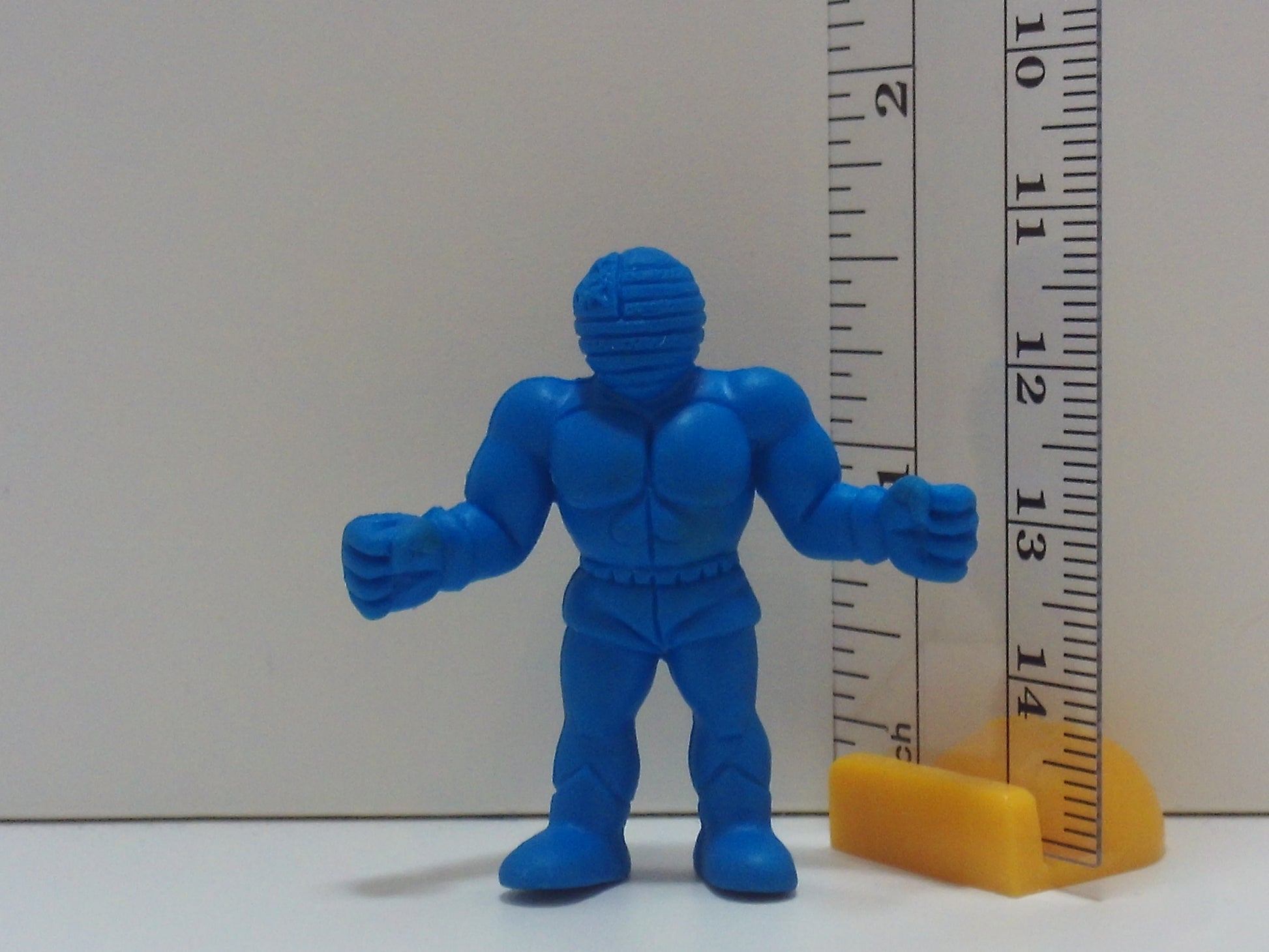 Blue Kinnikuman Keshi - Japanese Rubber Keshi Keshigomu Anime Manga Video Game figure Takarabako at Kingkeshi.com