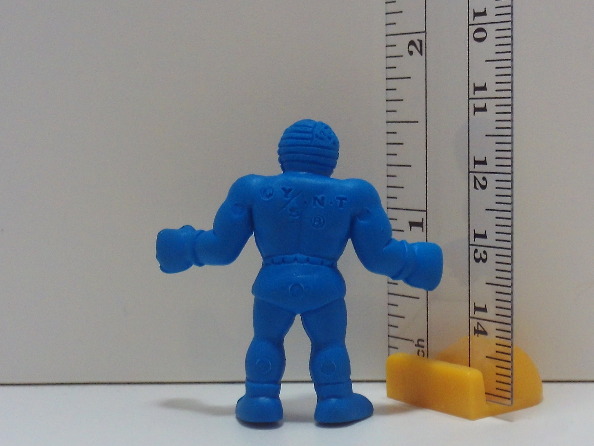 Blue Kinnikuman Keshi - Japanese Rubber Keshi Keshigomu Anime Manga Video Game figure Takarabako at Kingkeshi.com