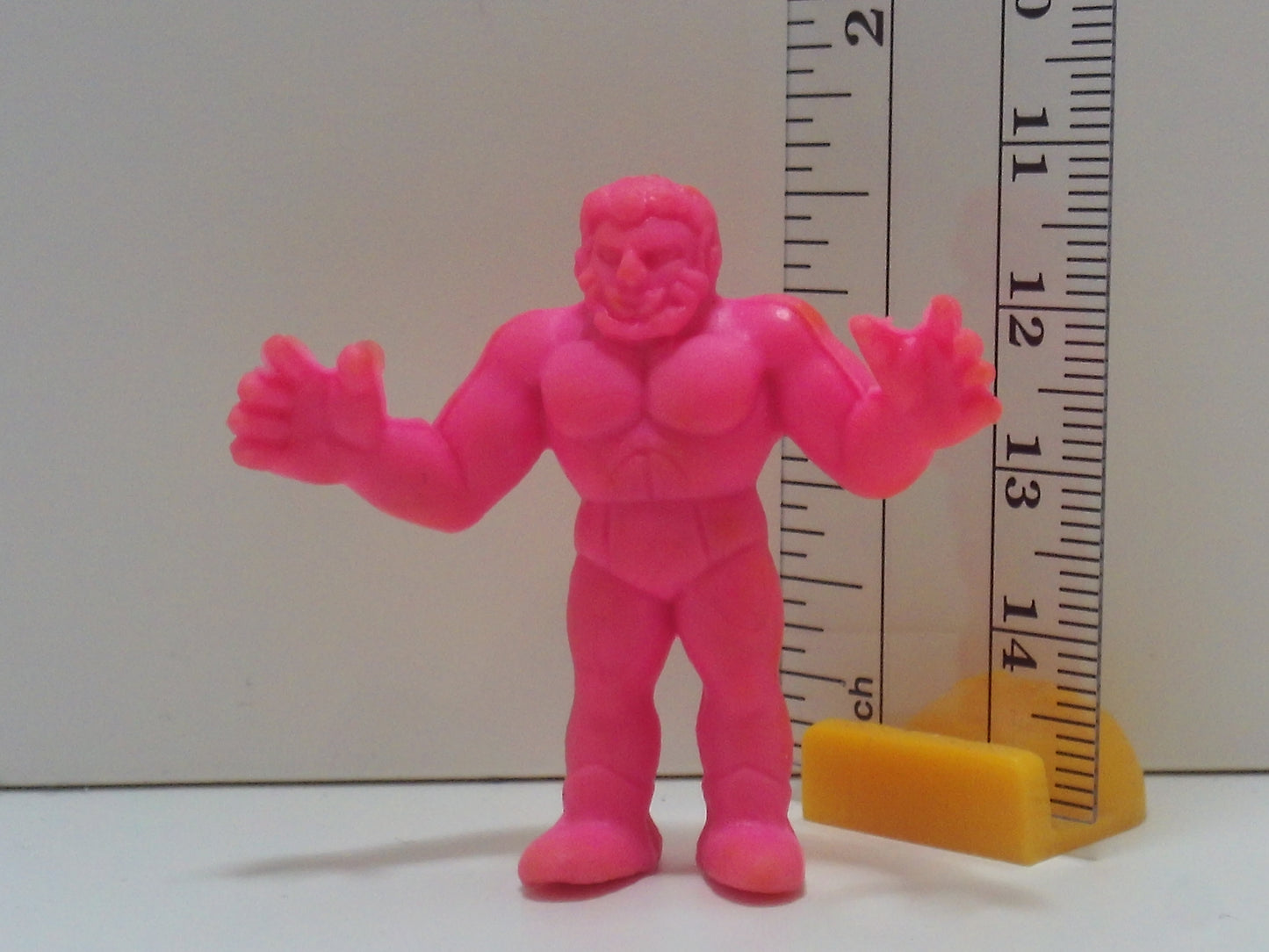Hot Pink Kinnikuman Keshi - Japanese Rubber Keshi Keshigomu Anime Manga Video Game figure Takarabako at Kingkeshi.com
