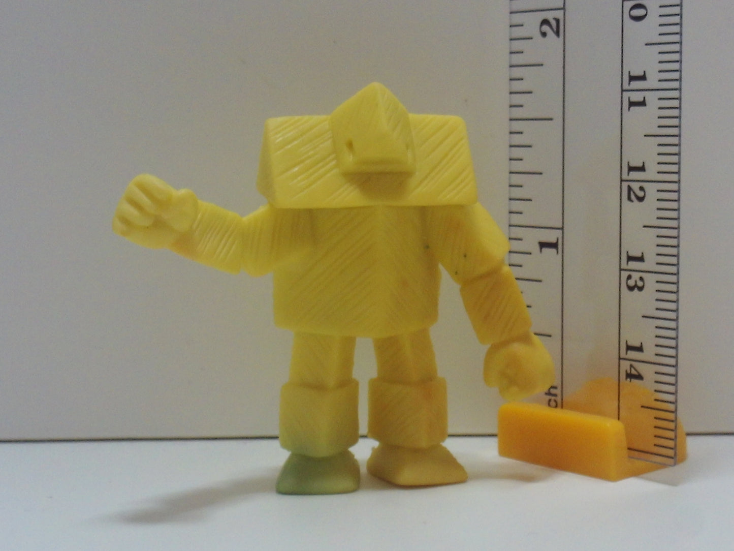 Kinkeshi Later Part Yellow Kinnikuman Keshi