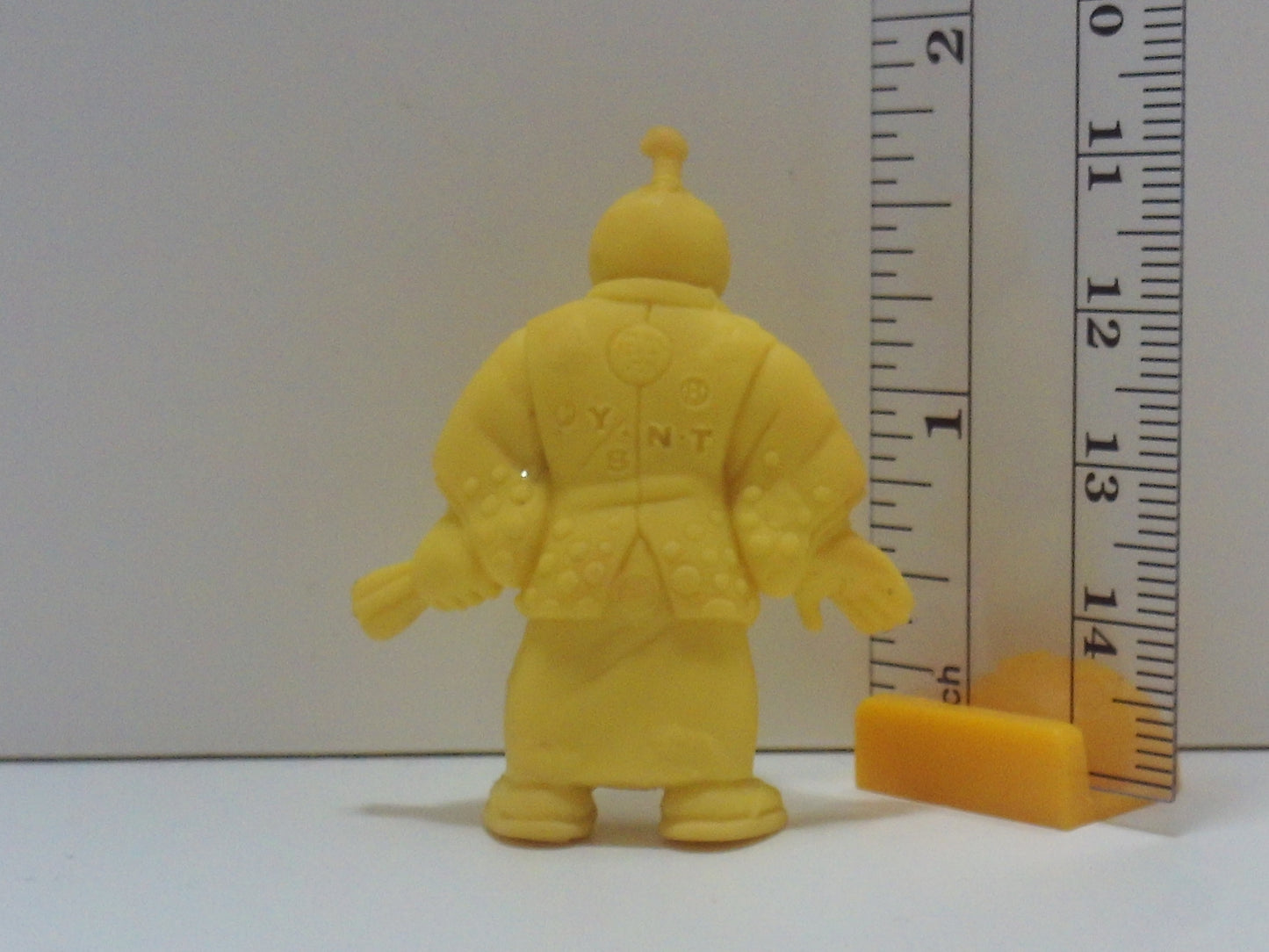 Kinkeshi Later Part Yellow Kinnikuman Keshi