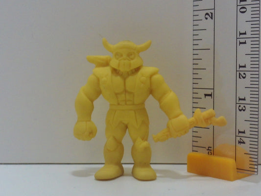 Kinkeshi Later Part Yellow Kinnikuman Keshi