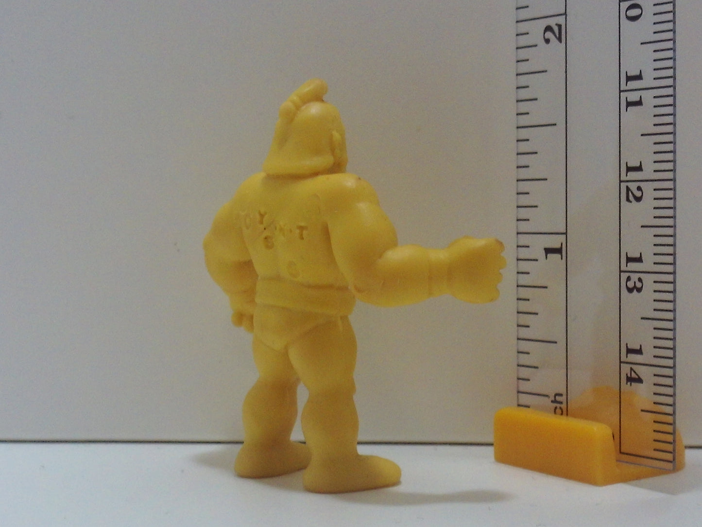 Kinkeshi Later Part Yellow Kinnikuman Keshi