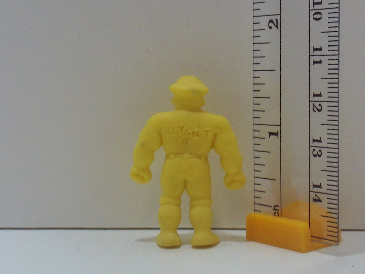 Kinkeshi Later Part Yellow Kinnikuman Keshi