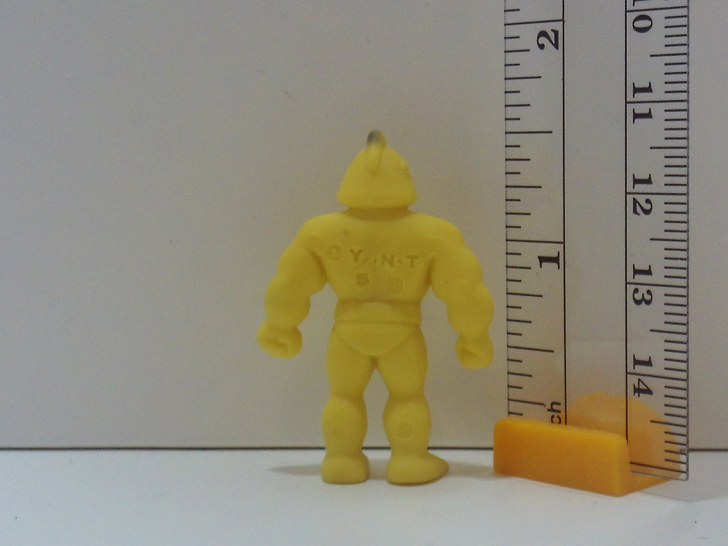 Kinkeshi Later Part Yellow Kinnikuman Keshi