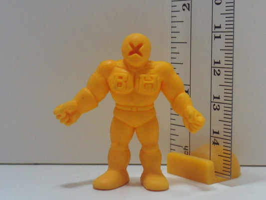 Dark Yellow Kinnikuman Keshi - Japanese Rubber Keshi Keshigomu figure Kingkeshi.com