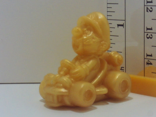 Super Mario Bros Japanese Rubber Gold Keshi Keshigomu figure