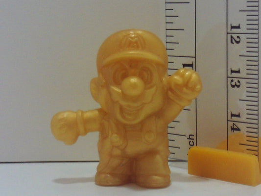 Super Mario Bros Japanese Rubber Gold Keshi Keshigomu figure