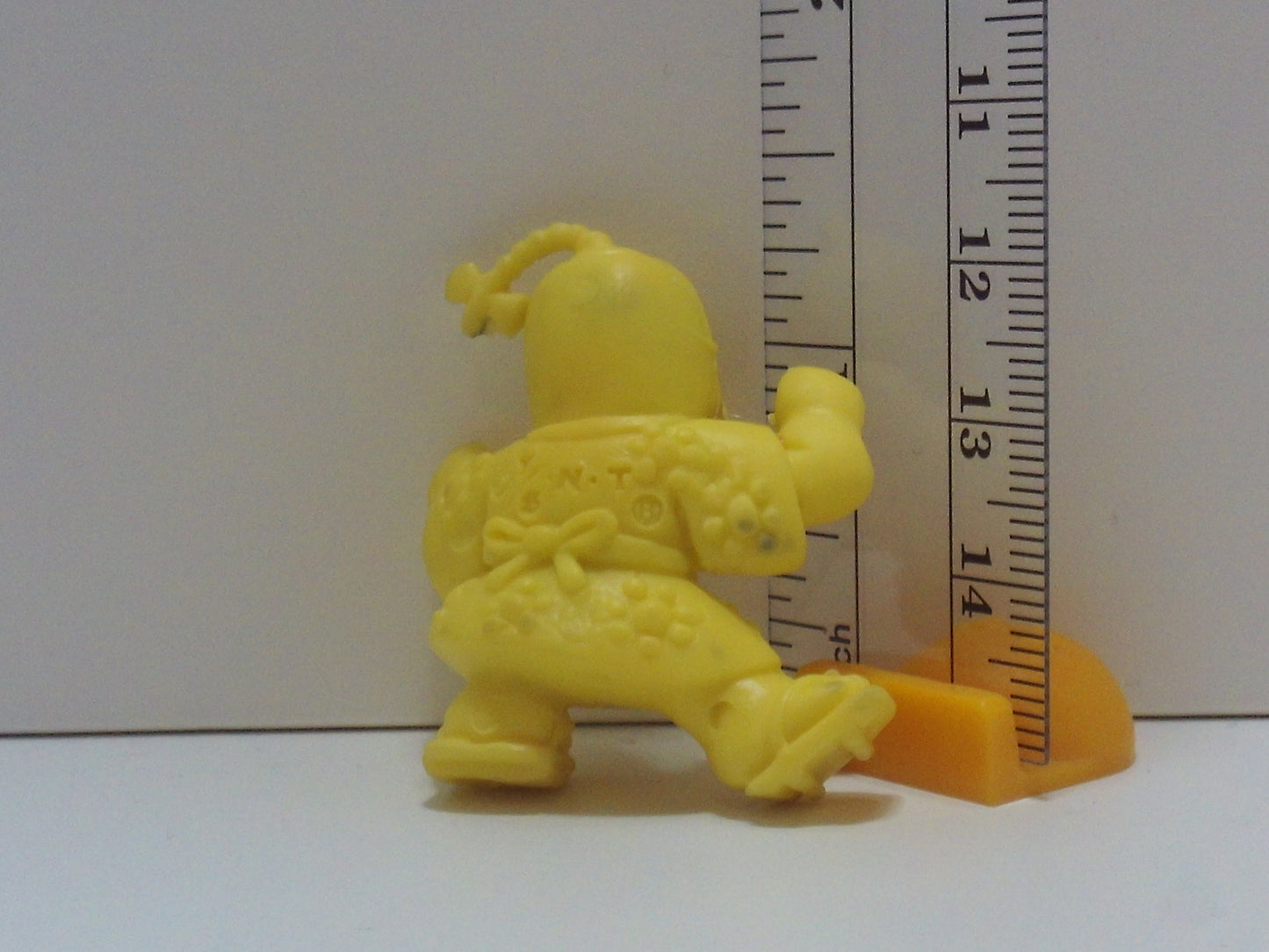 Kinkeshi Later Part Yellow Kinnikuman Keshi