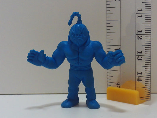 Blue Kinnikuman Keshi - Japanese Rubber Keshi Keshigomu figure Kingkeshi.com